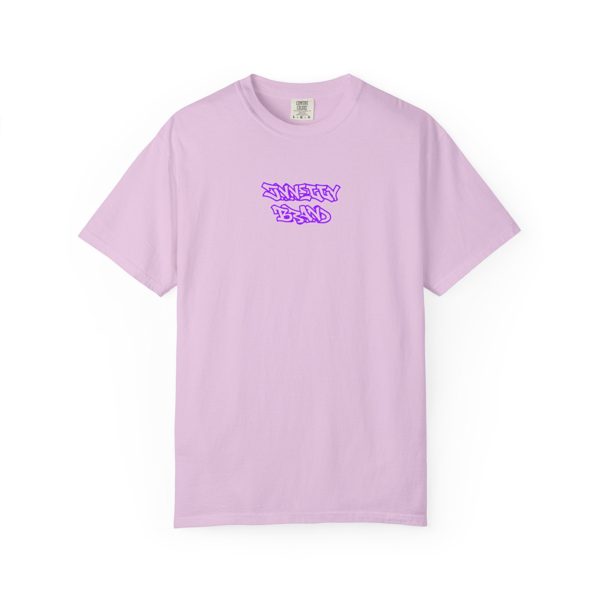 Graffiti Design Tee- Purple