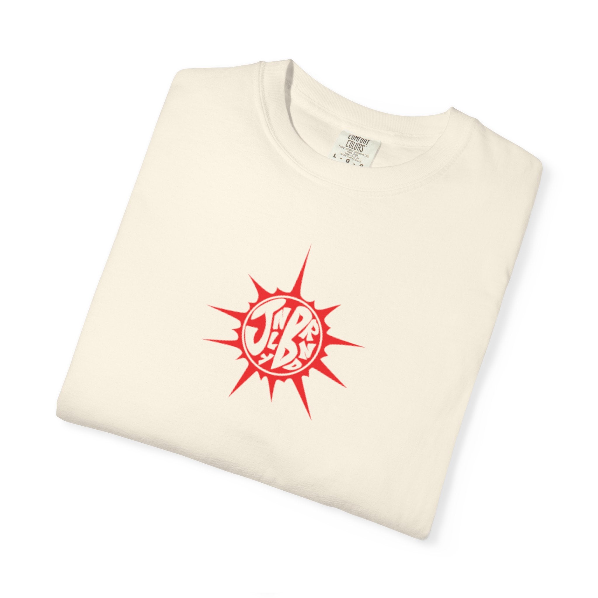 Sun Design Tee - Red (Front Only)