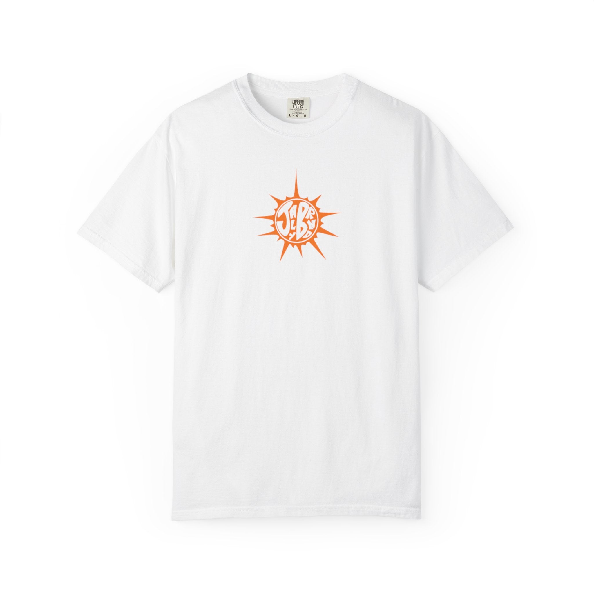 Sun Design Tee - Orange (Front Only)