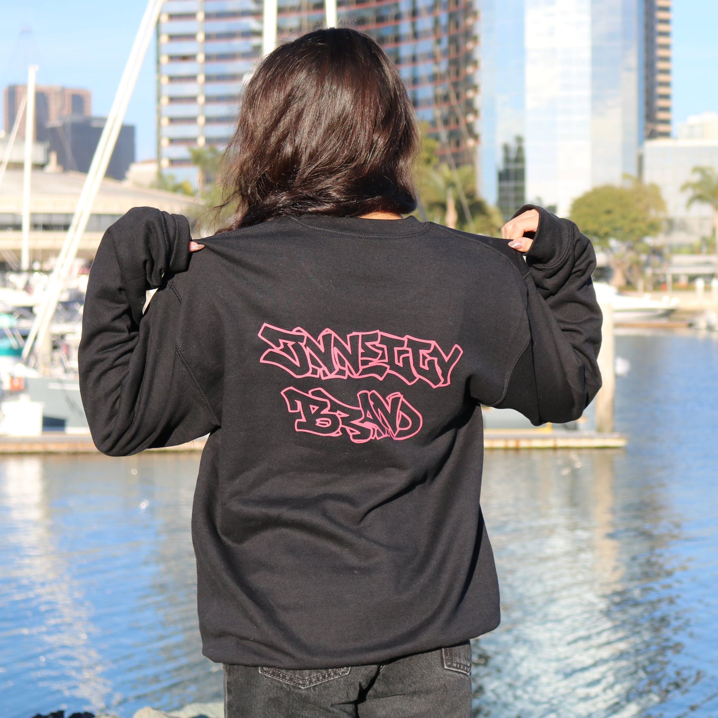 Graffiti JnnellyBrand CrewNeck (Back & Front)